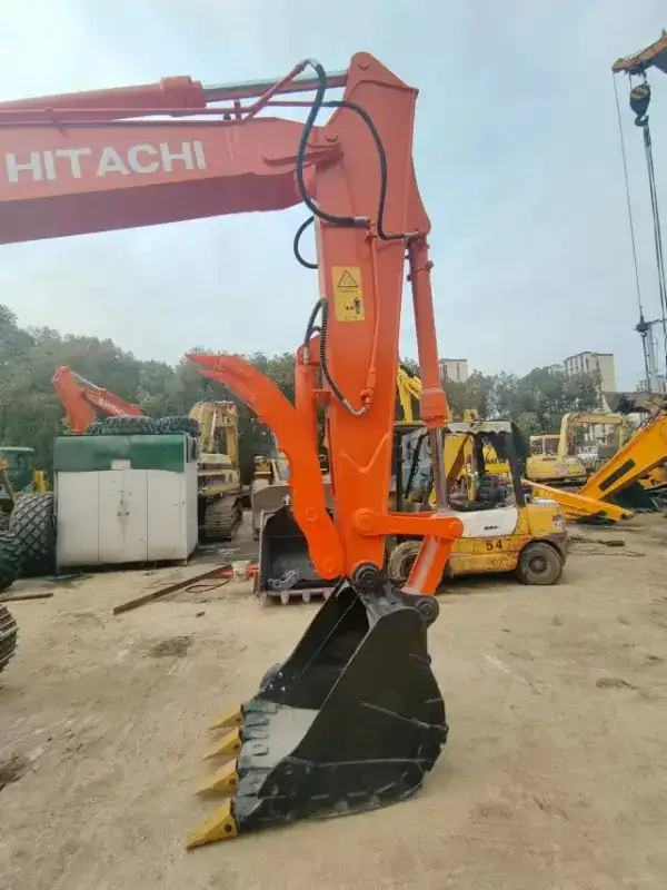 Hitachi zx130 used excavator big and small arm manufacturer